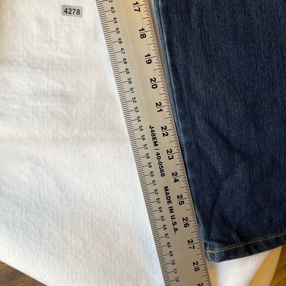 Gloria Vanderbilt Women Amanda Jeans size 18 Missy Blue MidRise Slim Fit Stretch - Picture 4 of 11